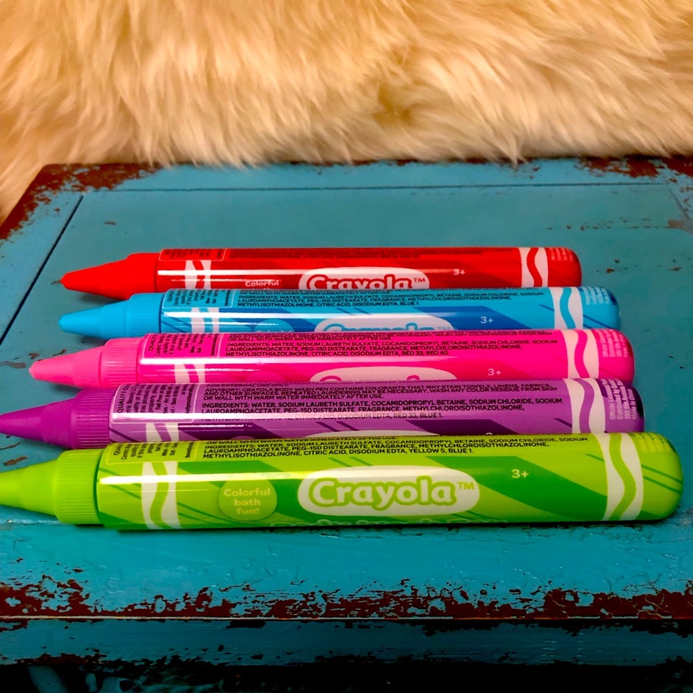 Bundle of 5 Crayola BodyWash Pens
